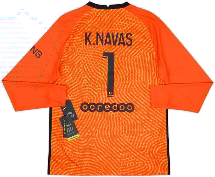 2020-21 Paris Saint-Germain GK Shirt K. Navas #1 (L)