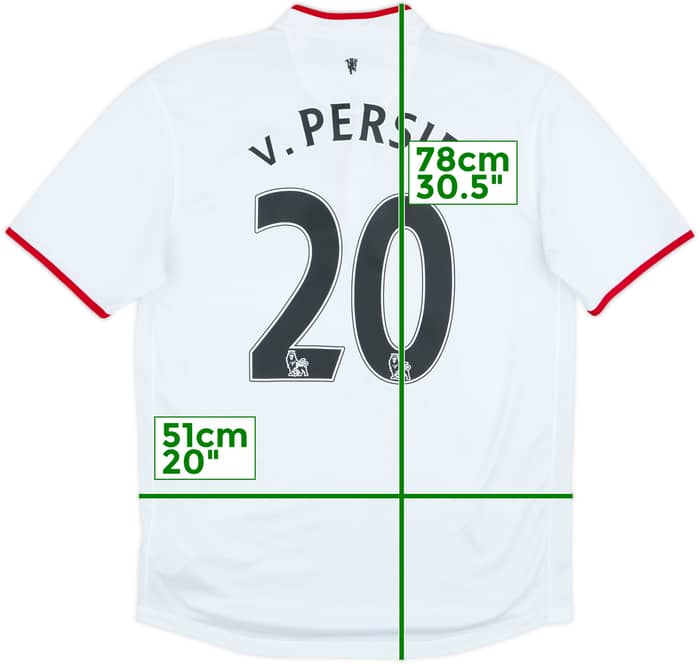 2012-14 Manchester United Away Shirt v.Persie #20 - 8/10 - (M)