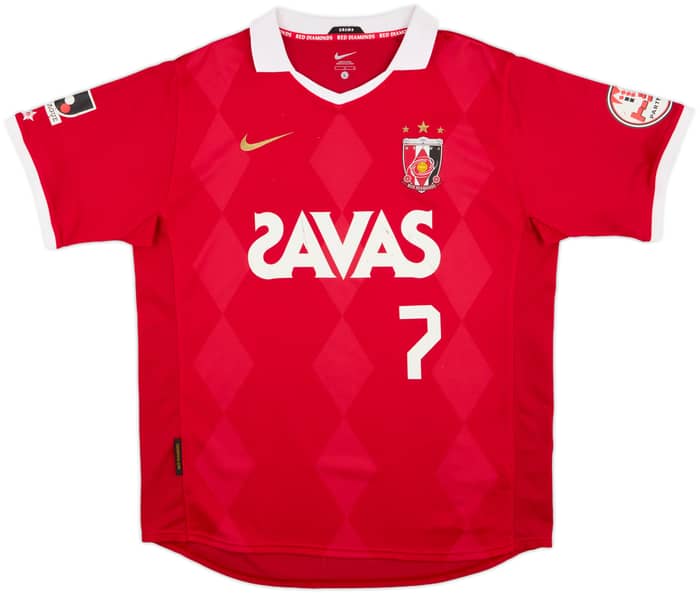 2010 Urawa Red Diamonds Home Shirt Umesaki #7 - 5/10 - (L)