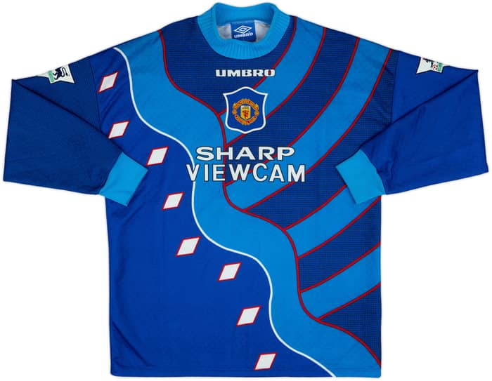 1994-97 Manchester United GK Shirt Schmeichel #1 - 7/10 - (L)