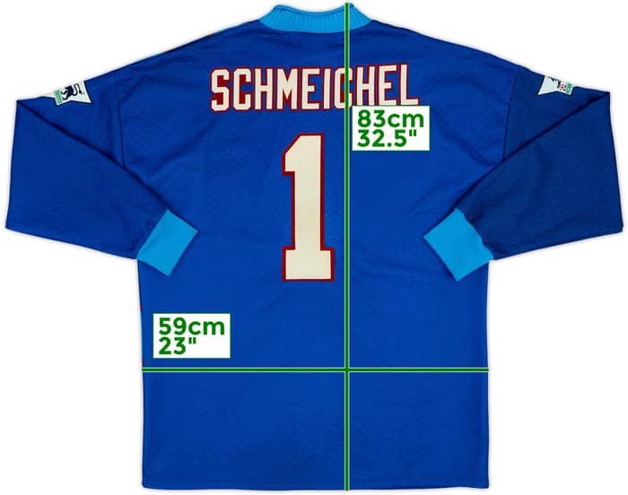 1994-97 Manchester United GK Shirt Schmeichel #1 - 7/10 - (L)