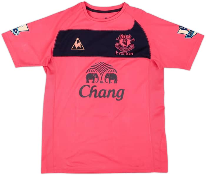 2010-11 Everton Away Shirt Baines #3 - 6/10 - (M)