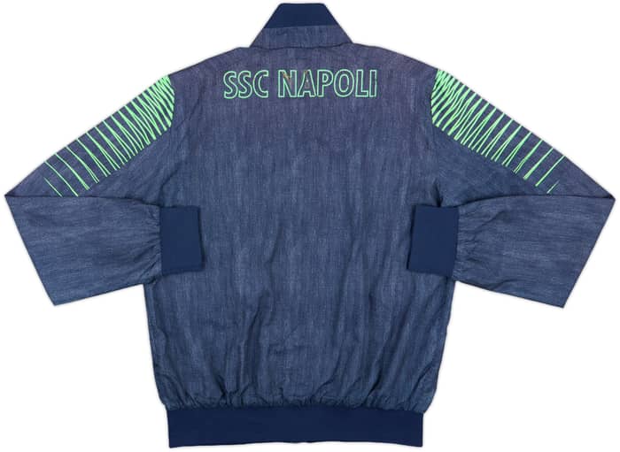 2014-15 Napoli Macron Track Jacket - 6/10 - (M)
