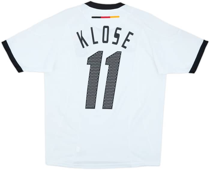 2002-04 Germany Home Shirt Klose #11 - 7/10 - (M)