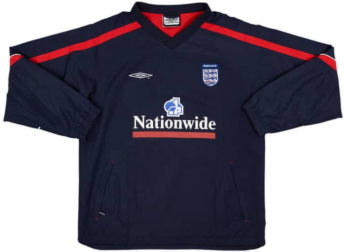 2000-02 England Umbro Drill Top - 7/10 - (S)