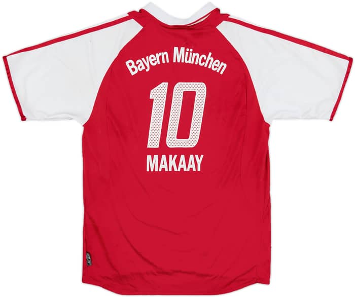 2003-04 Bayern Munich Home Shirt Makaay #10 - 5/10 - (XL.Boys)
