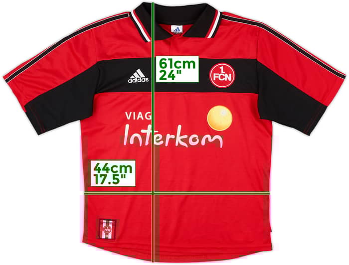 1999-00 Nurnberg Home Shirt - 8/10 - (S)