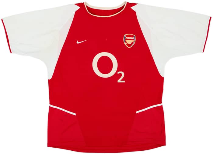 2002-04 Arsenal Home Shirt Henry #14 - 6/10 - (XXL)