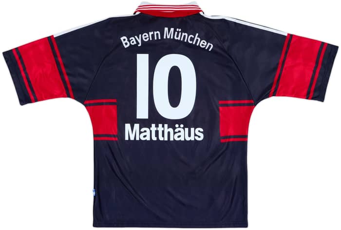 1997-99 Bayern Munich Home Shirt Matthaus #10 - 9/10 - (M)
