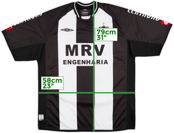 2004 Atletico Mineiro Alternate Home Shirt #10 - 6/10 - (XL)