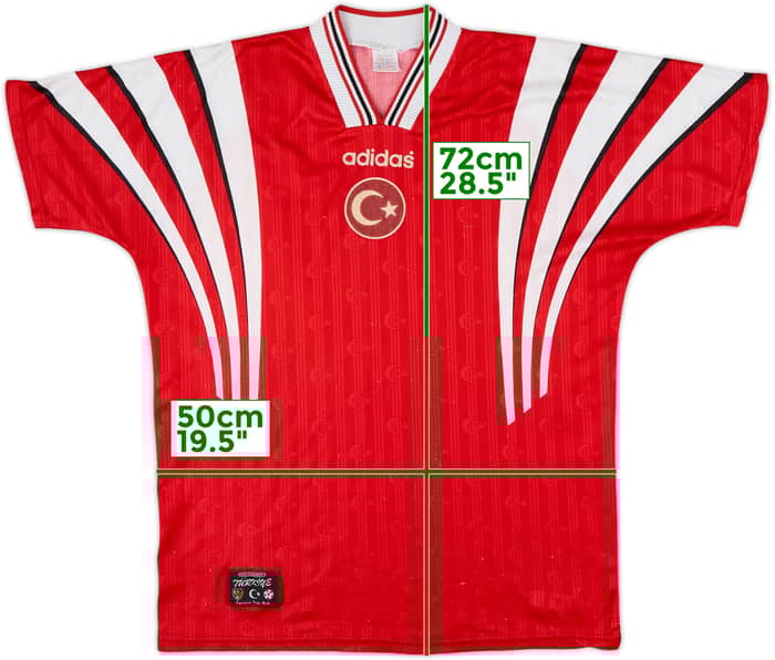 1996-97 Turkey Home Shirt - 7/10 - (XL)