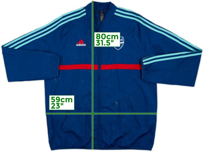 2021-22 Arsenal adidas Track Jacket - 7/10 - (L)