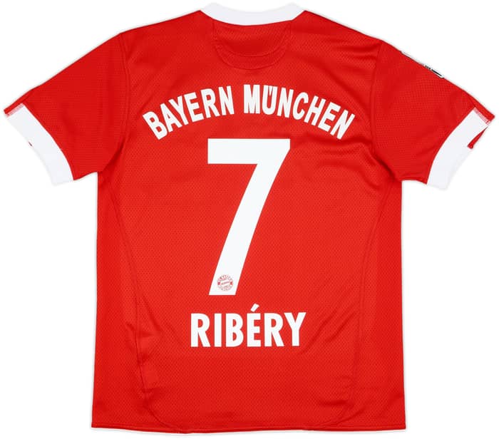 2009-10 Bayern Munich Home Shirt Ribery #7 - 10/10 - (L.Boys)