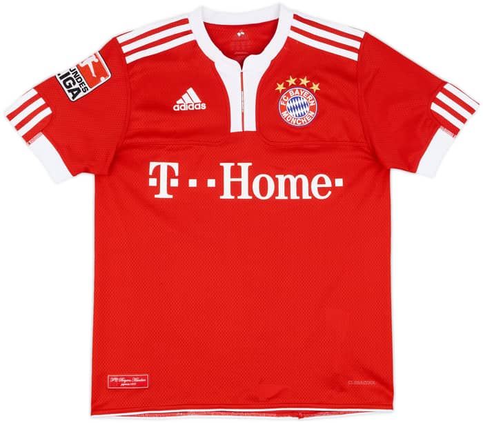 2009-10 Bayern Munich Home Shirt Ribery #7 - 10/10 - (L.Boys)