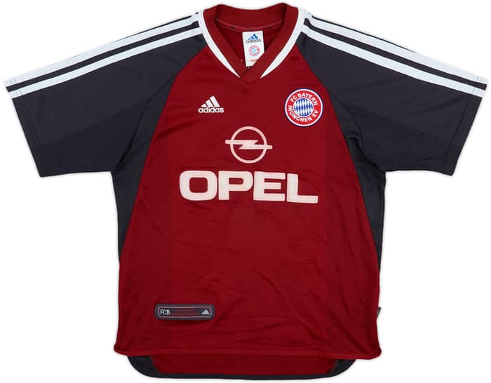 2001-02 Bayern Munich Home Shirt - 7/10 - (L.Boys)