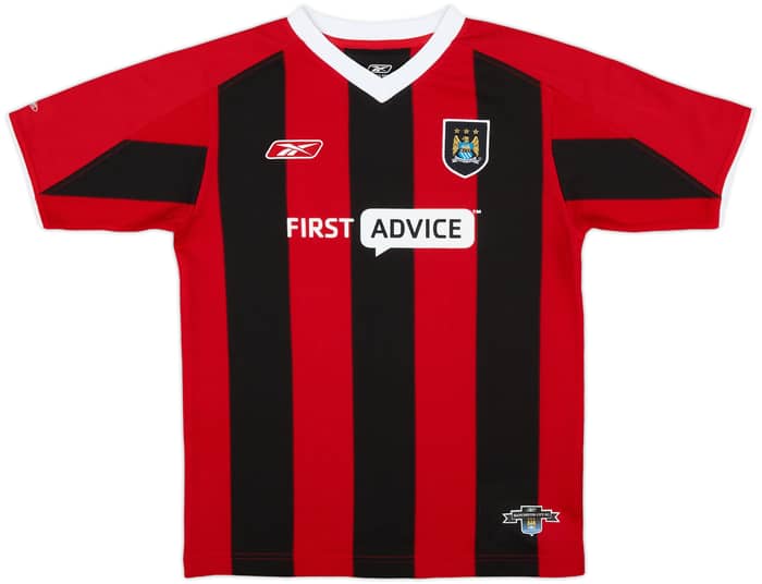 2003-04 Manchester City Away Shirt - 10/10 - (M.Boys)