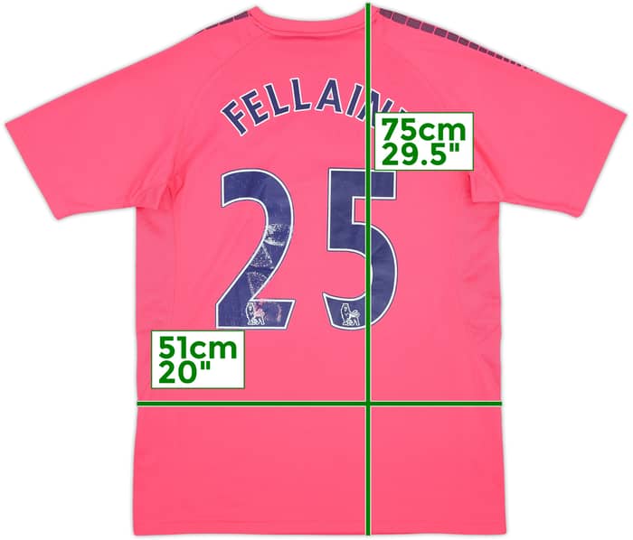 2010-11 Everton Away Shirt Fellaini #25 - 5/10 - (M)