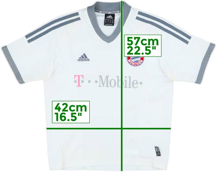 2002-03 Bayern Munich Away Shirt - 4/10 - (M.Boys)