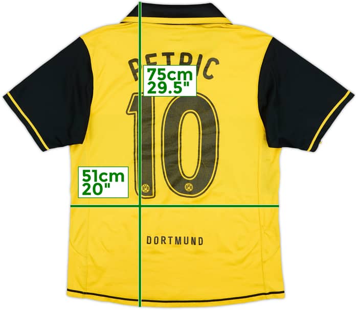 2007-08 Borussia Dortmund Home Shirt Petric #10 - 5/10 - (M)