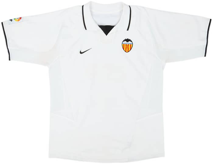 2002-03 Valencia Home Shirt - 4/10 - (XL.Boys)
