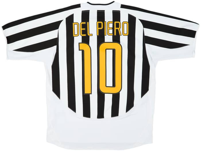 2003-04 Juventus Home Shirt Del Piero #10 - 6/10 - (XL)