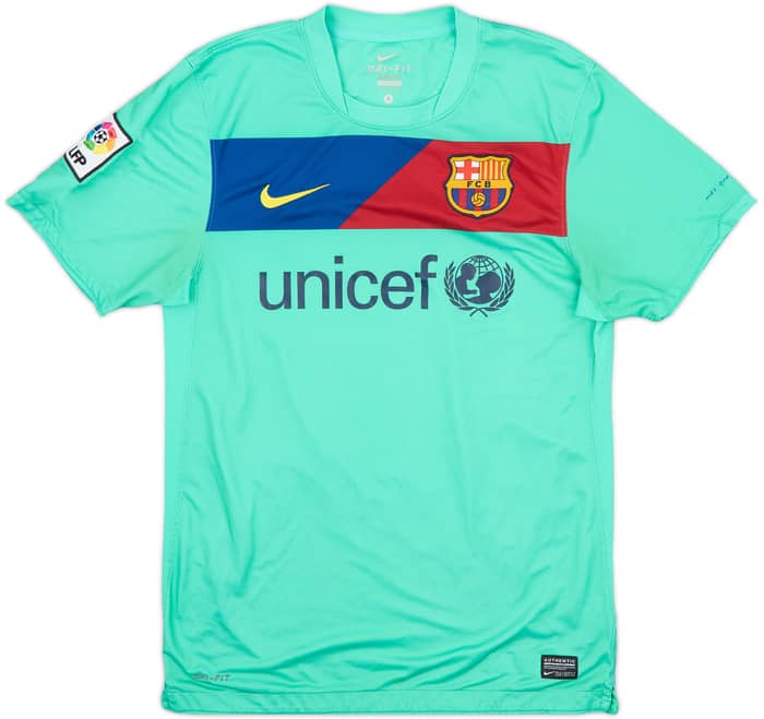 2010-11 Barcelona Away Shirt David Villa #7 - 9/10 - (S)