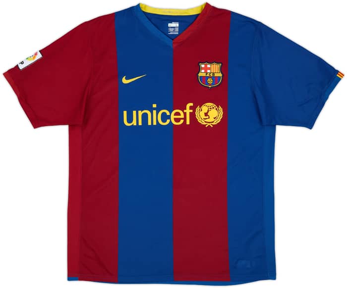 2006-07 Barcelona Home Shirt Gio #12 - 6/10 - (L)