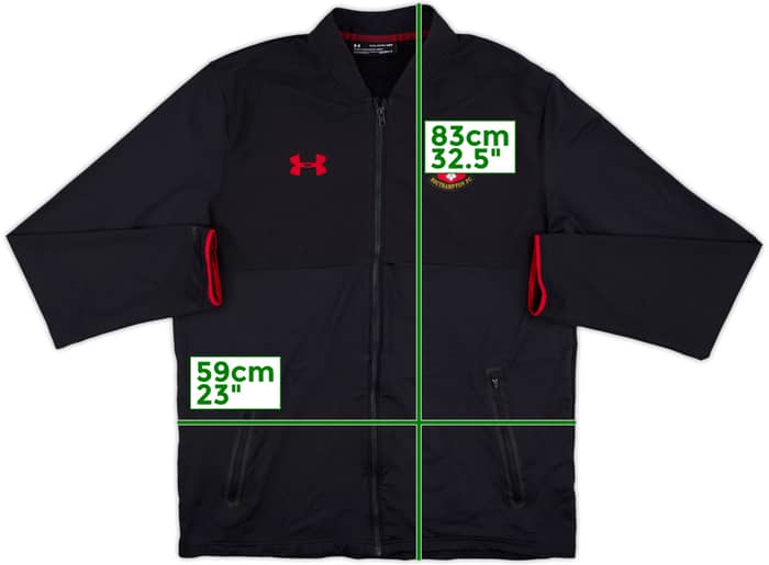 2017-18 Southampton Under Armour Track Jacket - 8/10 - (XXL)