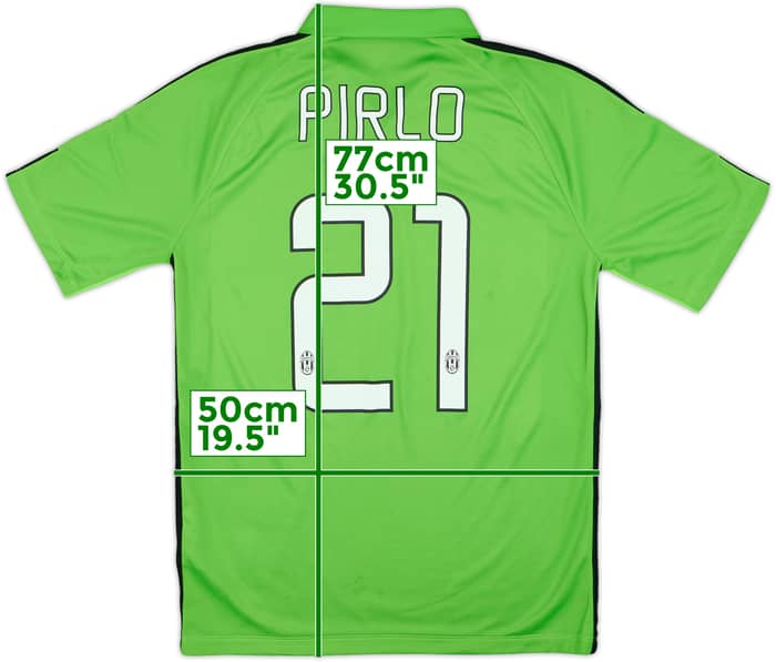 2014-15 Juventus Third Shirt Pirlo #21 - 6/10 - (M)