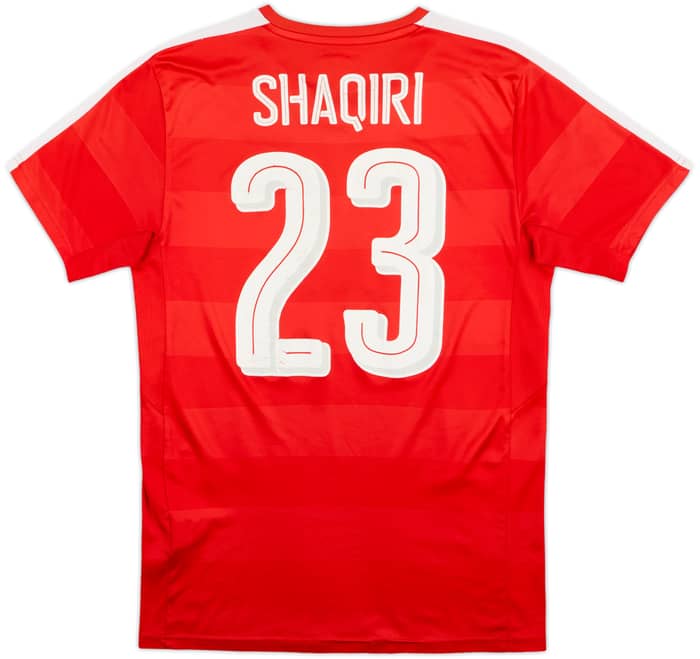 2016-17 Switzerland Home Shirt Shaqiri #23 - 5/10 - (S)