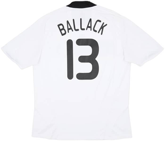 2008-09 Germany Home Shirt Ballack #13 - 7/10 - (XL)