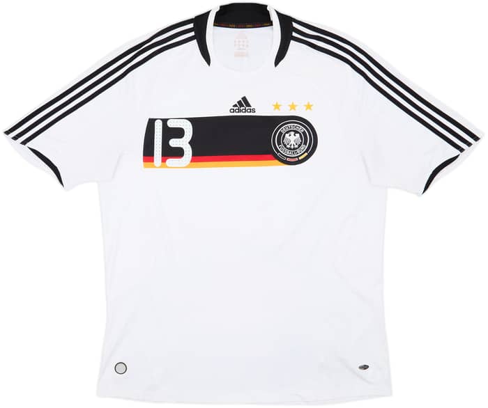 2008-09 Germany Home Shirt Ballack #13 - 7/10 - (XL)