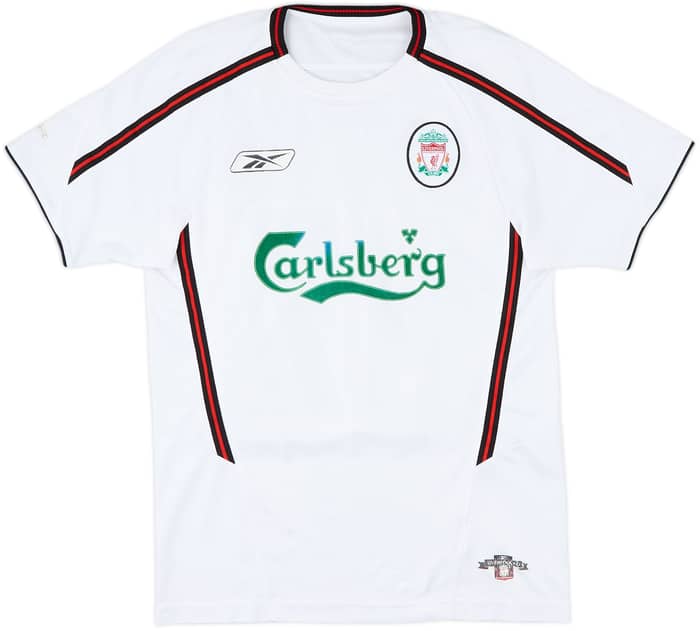 2003-04 Liverpool Away Shirt Gerrard #17 - 5/10 - (S)