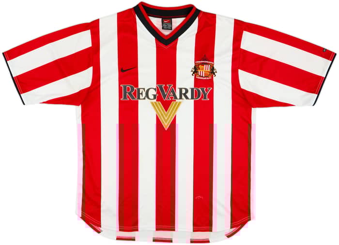 2000-02 Sunderland Home Shirt Reyna #4 - 7/10 - (L)