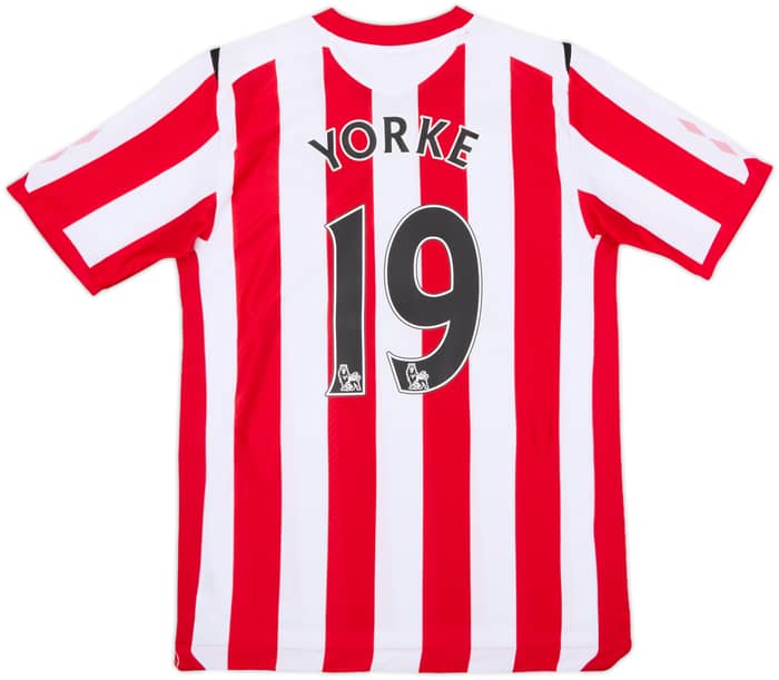 2008-09 Sunderland Home Shirt Yorke #19 - 9/10 - (L)