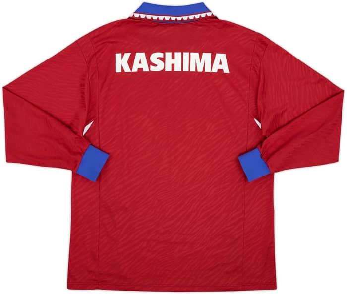 1992 Kashima Antlers Home L/S Shirt - 9/10 - (L)