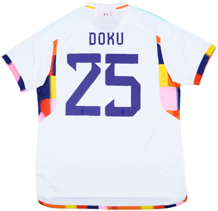 2022-23 Belgium Away Shirt Doku #25 (XL)