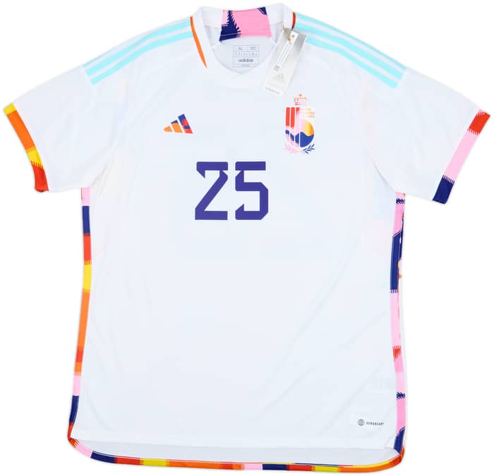 2022-23 Belgium Away Shirt Doku #25 (XL)