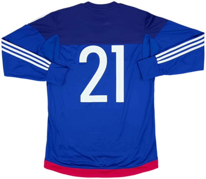2014-15 Wales Player Issue GK Shirt #21 - 8/10 - (M)