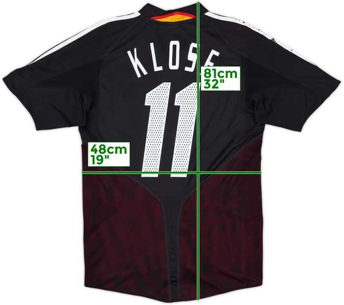 2004-06 Germany Away Shirt Klose #11 - 6/10 - (S)