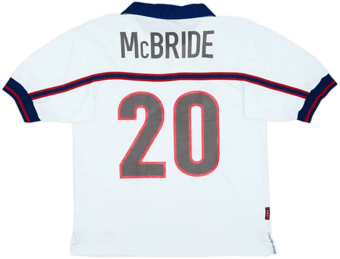 1998-99 USA Home Shirt McBride #20 - 8/10 - (M)