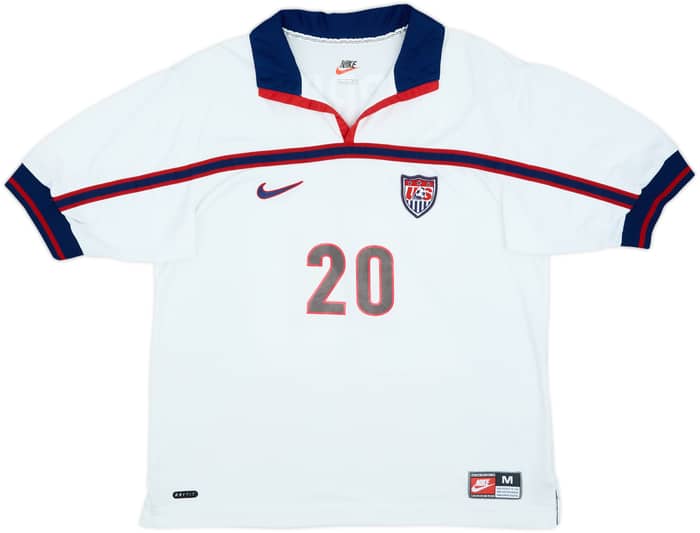 1998-99 USA Home Shirt McBride #20 - 8/10 - (M)