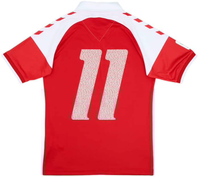 2017 Denmark '1992 Tribute' Anniversary Home Shirt #11 (M)