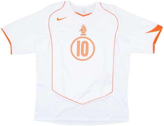 2004-06 Netherlands Away Shirt V.Nistelrooy #10 - 7/10 - (XL)