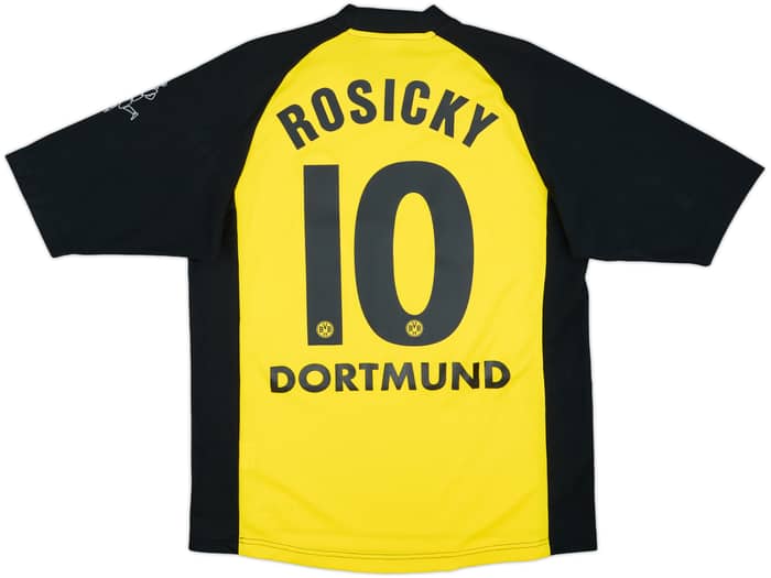 2001-02 Borussia Dortmund Home Shirt Rosicky #10 - 9/10 - (M)