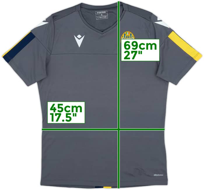 2019-20 Hellas Verona Macron Training Shirt - 8/10 - (S)