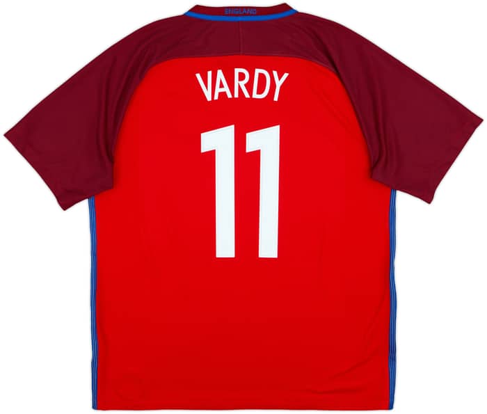 2016-17 England Away Shirt Vardy #11 - 10/10 - (XL)