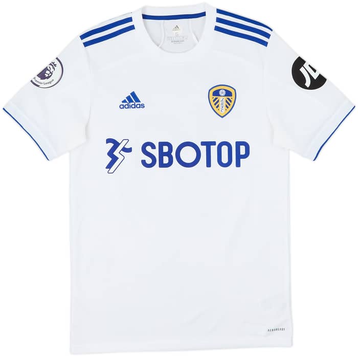 2020-21 Leeds United Home Shirt Raphinha #18 - 8/10 - (S)