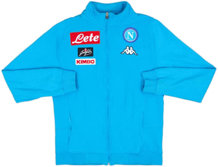 2016-17 Napoli Kappa Track Jacket - 8/10 - (L)