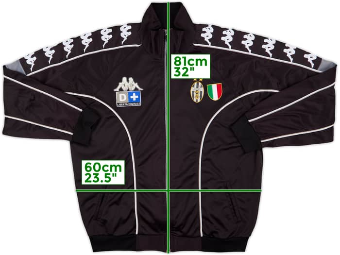 1998-99 Juventus Kappa Track Jacket - 5/10 - (XXL)